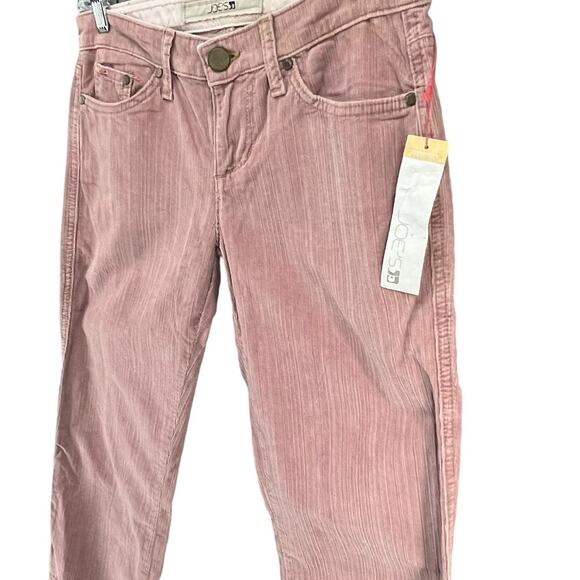 Joes Jeans The Lover Corduroy Pants Womens 25 Mauve Pink Flare Low Rise Boho Y2K - Picture 3 of 16
